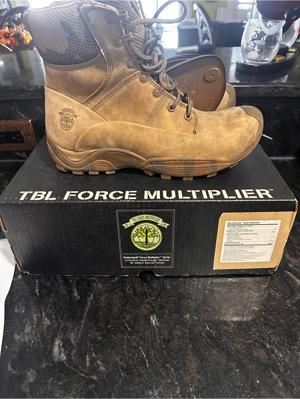 Timberland Brown Tactical Lace-Up Men's Boots